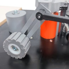 Curved Straight Line Edge Banding Machine 0.275-1.96″ Edge Height 0-6/min 110V