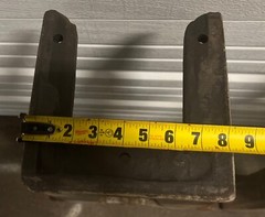 Vintage “The National Supply Co” Toledo Ohio Cast Iron Pair Of Legs Off Lathe