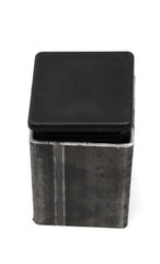 2″ Square Tubing Heavy Duty Plastic Plug Cap Insert 2×2 10-14 Tube Pipe Post
