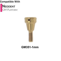 Overdenture Locator Abutment 1-6.0mm GH Male Cap Inserts For NEODENT GRAND MORSE