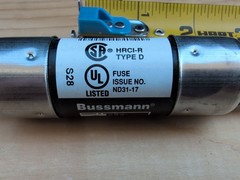 Cooper Bussmann FRN-R-80 Fusetron Time Delay Fuse 80A 600V
