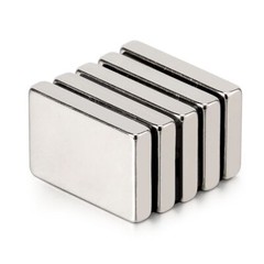 30mm x 20mm x 5mm N38 Thin Strong Rare Earth Neodymium Craft Fridge Magnet Block