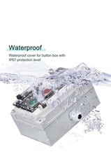 IP67 Push Button Box ABS Green Button Lock Button Selector Switch