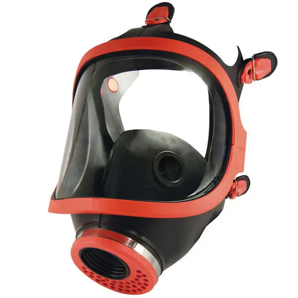 Climax 731-C Full Face Mask Respirator, Natural Rubber c/w A2B2E2K2P3 filter