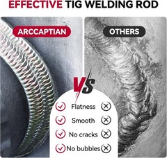 ARCCAPTAIN Stainless Steel TIG Welding Rod ER308L TIG Filler Rod 1/16″ x 16″ 5LB