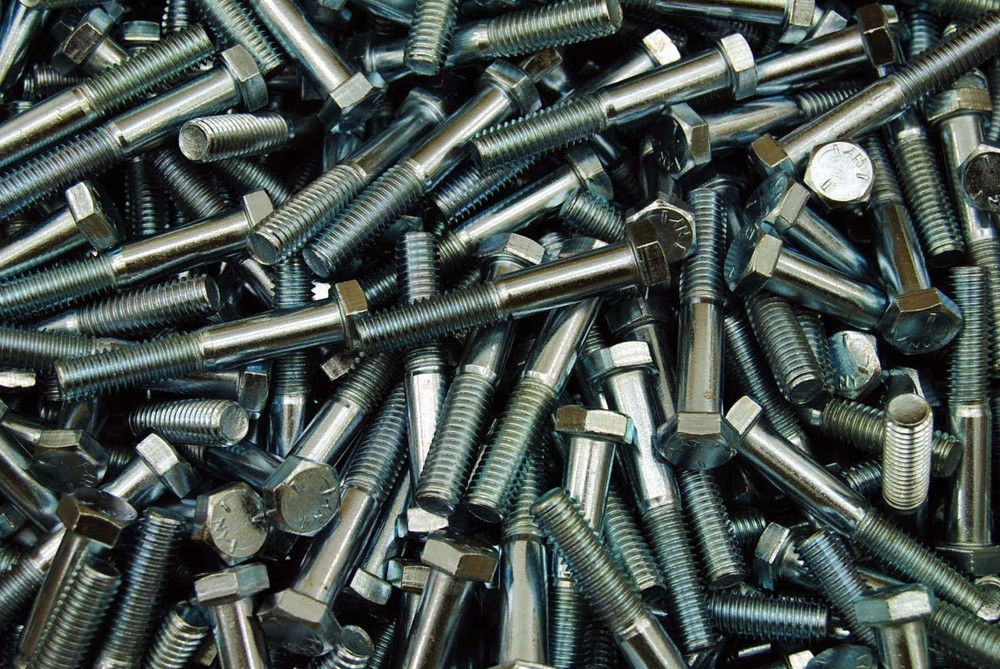 (85) Hex Head 3/8-16 x 2-1/4″ Grade 5 Bolts Zinc Plated Cap Screws