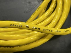SURPLUS NEW CROUSE-HINDS 5000115-13 20ft 18/4 AWG Cord Set Micro 4 Pin Female