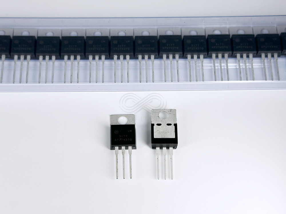 10PCS LM317TG LM317T ON 1.5A Adjustable Voltage Regulator 1.2-37V Linear TO-220