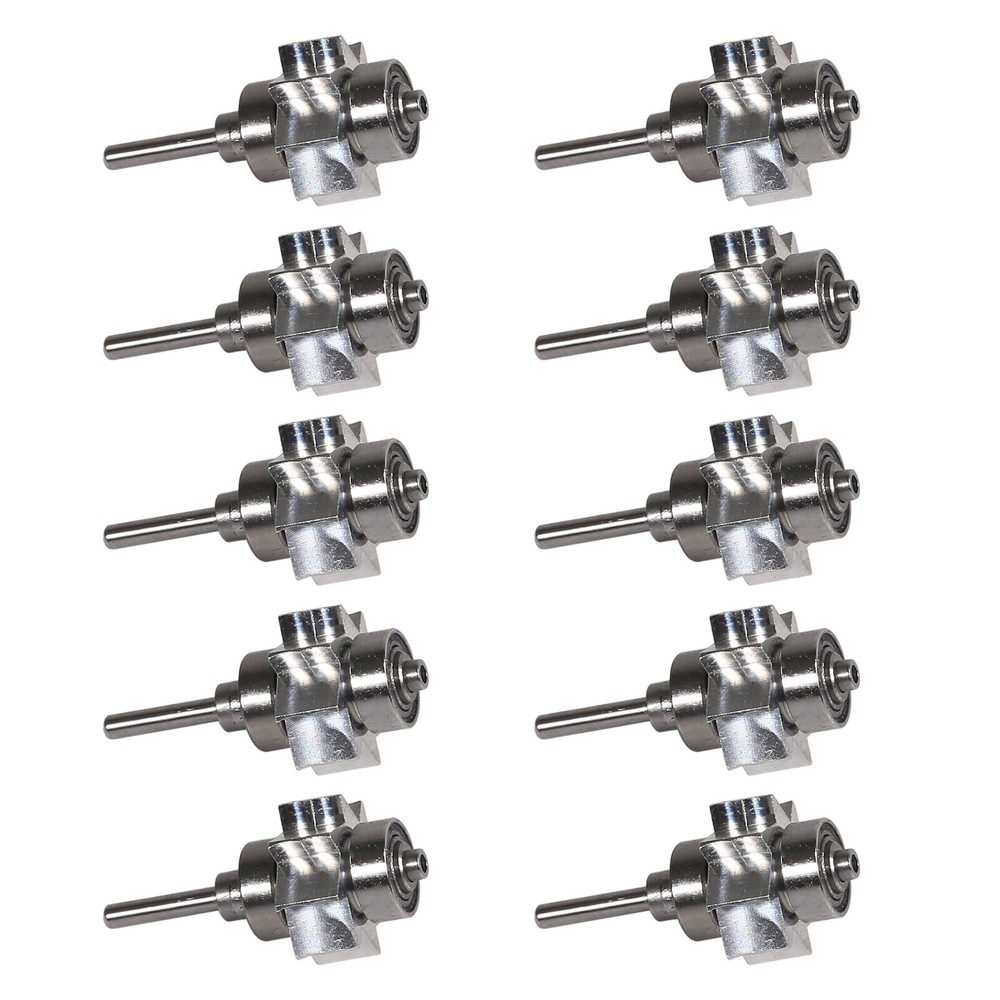 10 Dental Cartridge Turbine Rotor chuck Push Button fit LED Handpiece YBB YBM