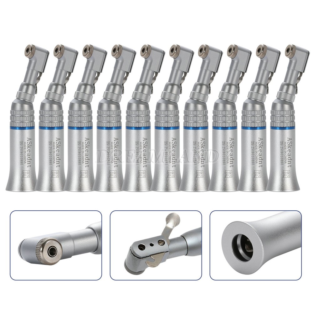 10x NSK Style Dental Slow Low Speed Contra Angle Handpiece Latch type E-Type u