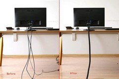 Split Braided Cable Sleeve Nylon Self Wrap Wire Loom Cord Management Protector