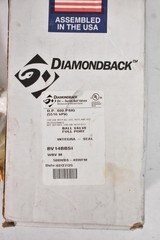 Diamondback BV14BBSI Refrigeration Ball Valve Full Port 800 PSIG Brass HVAC USA