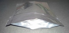 100 Pack – Silver Zipper Mylar Bags 5″x7″ Fresh Airtight Pouch – USA SMALL BIZ
