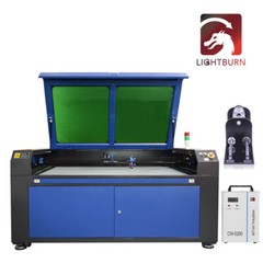 Autofocus 35×55 130W Co2 Laser Engraver Cutter+CW5200 Water Chiller+Rotary Axis