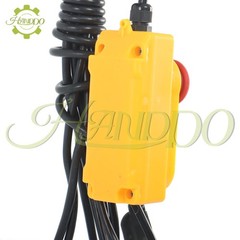 440lbs/ 200kg Electric Hoist with 14 FT Wired Remote Control 110V 510W Motor