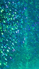 Teal Crystal Film Sign Plotter Vinyl Film