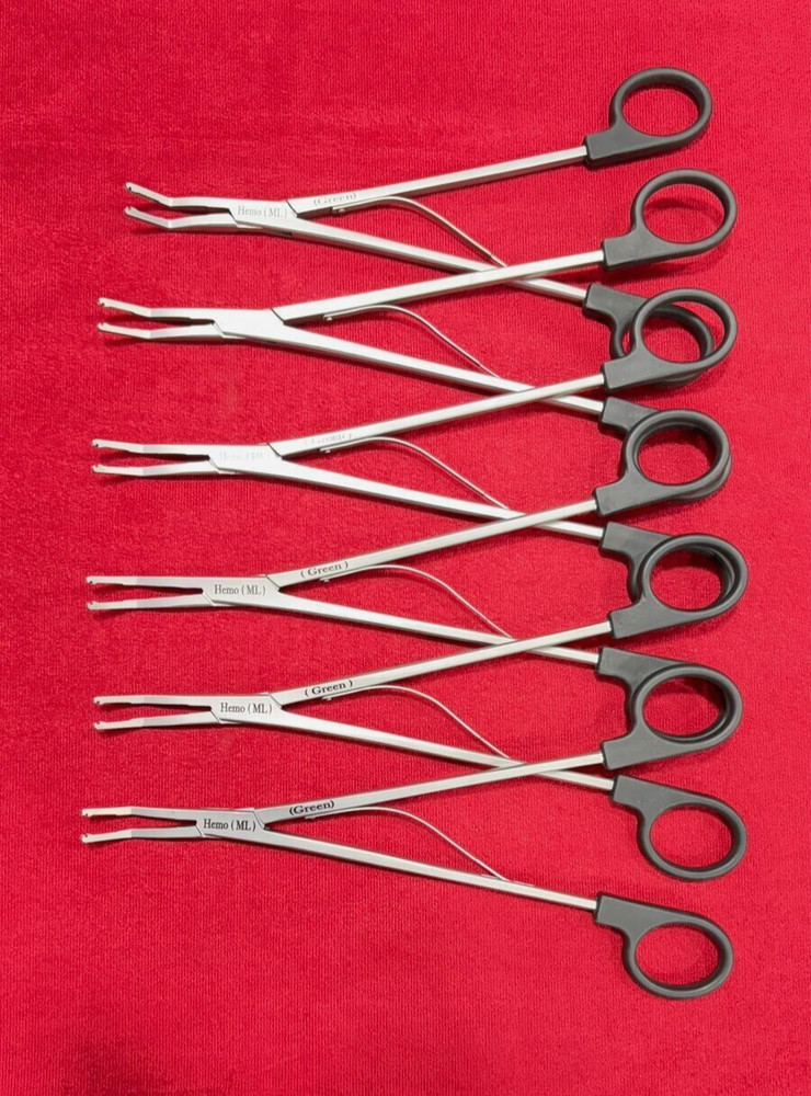 6pc-Open Surgery ML-Size Hem-O-Lok Applier Best Quality Reusable Instruments