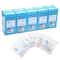 Dental Orthodontic Zoo Pack Elastics Rubber Bands Latex Braces Force 3.5/5.0/6.5