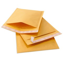25-200Pc Kraft Bubble Mailer Padded Shipping Envelope Bags Self Sealing All Size