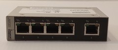1 USED PHOENIX CONTACT 2891001 SFNB 5TX ETHERNET SWITCH ***MAKE OFFER***