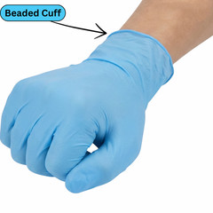 Blue Disposable Nitrile Gloves 3 Mil X-Large, Latex-Free, 1000 Gloves per Case