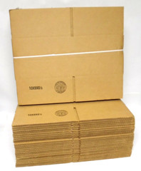 50 Heavy Duty Cardboard Boxes 200 lb. Test 10x9x6.5 Packing Shipping Made in USA