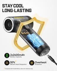 Fanttik X9 APEX Portable Air Compressor & B10 Pro Electric Air Duster