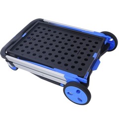 2-Tier Collapsible Multi-Purpose Utility Shopping Cart