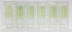 SPL Cell Culture Chamber slide, 8 wells, Glass slide, PS frame, PP holder 12/Pck