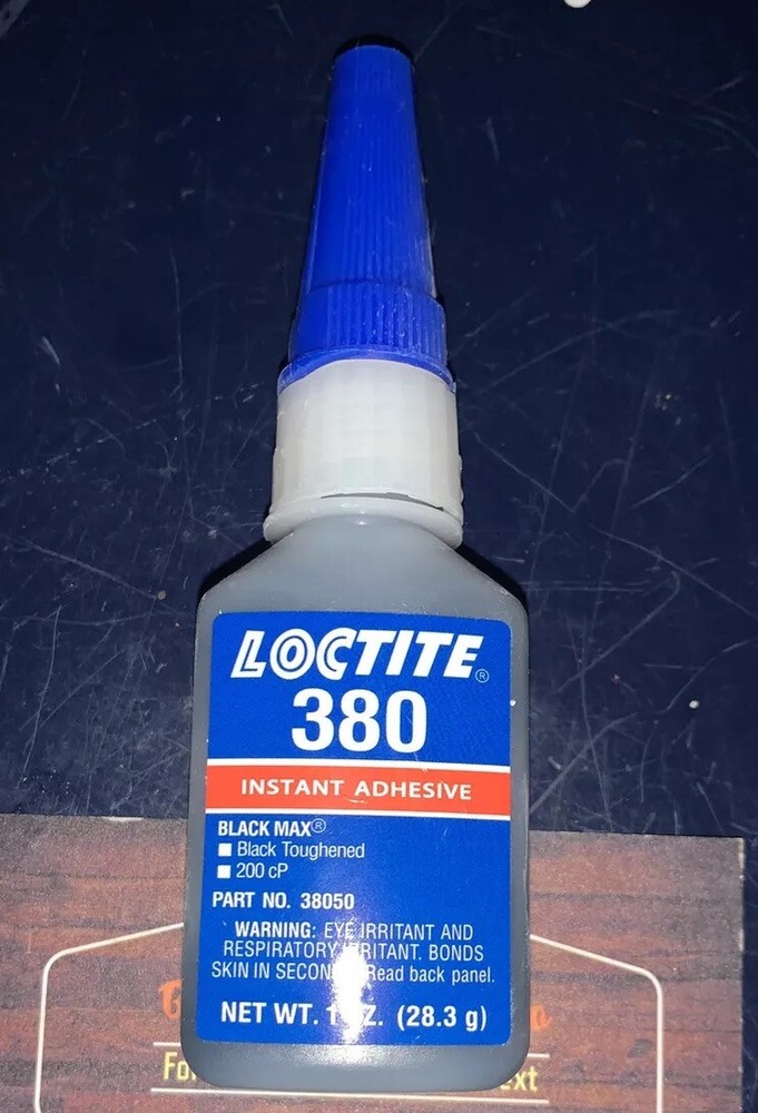 Loctite 380 Black Max Instant Adhesive 1oz 28.3g ONE BOTTLE