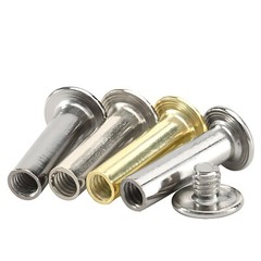 M3 M4 M5 M6 Chicago Bookbinding Screws Rivet Stud Binding Post Binder Documents