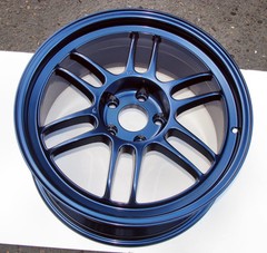 Midnight Navy Blue Metallic Powder Coating Paint – New 1LB