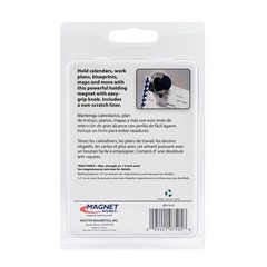 Magnet Source 1.25 in. L X 2.65 in. W Black Ceramic Knob Magnet 25 lb. pull 1 pc