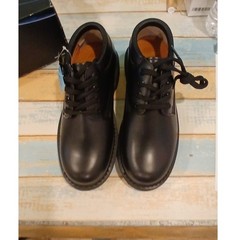 DieHard Men’s Black Oxford Work Shoes Wide Lace Up Safety Uniform Dress NEW