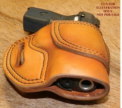 Gary C’s Avenger OWB Right Hand HOLSTER – for the Ruger SR9C/SR40C Leather