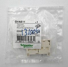 SCHNEIDER ELECTRIC GVAE11 PLUG IN AUXILIARY/AUX CONTACT BLOCK 034343 LOT OF 4PCS