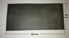NITRILE NYLON DIAPHRAGM FUEL PUMP MATERIAL.PETROL,DIESEL,OIL,SOLVENTS,0.5mm ↕
