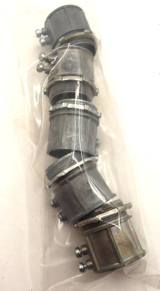 1-1/4 Inch Set-Screw Connector , Die Cast, Package of 5, New, Multiple Brands