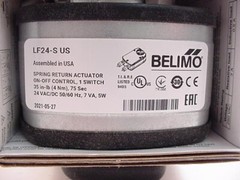 Belimo LF24-S US Actuator 24 vac/dc Ships the Same Day of Purchase