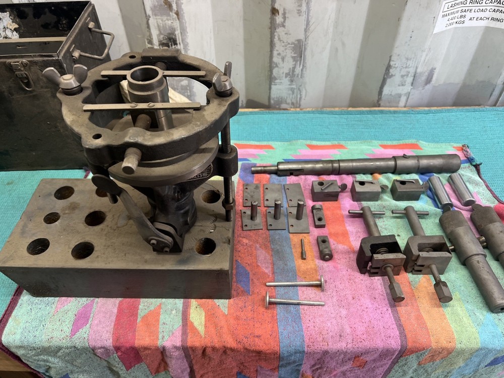 Sunnen Bearing Sizer Boring Tool With Attachments and Case Model MS