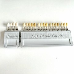 Dental Teeth Shade Guide Porcelain Ivoclar 20Color A-D Tooth 4-Bleach Vivadent