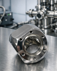 Kimball Physics 2.75″ CF Spherical Triangle Vacuum Chamber | MCF275-SphTri-C5-A