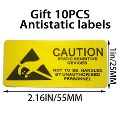 Anti Static Bags,ESD Bags,10pcs 11.8×15.7in(30x40cm) Resealable Large Size fo…