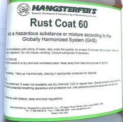 HANGSTERFER’S RUST COAT 60 GALLON RUST INHIBITOR LUBRICATOR