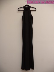 Berydress Women’s Halter Neck sleeveless Mermaid Maxi Dress Gown Black Small