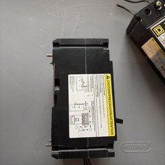 Square D FHL FHL36000M4200 3 Pole 100 Amp 600V MOLDED CASE SWITCH