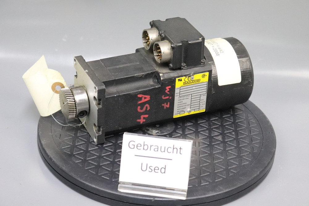 Baldor BSM63A-138-SPL Servomotor D12112203 Class F 0.77NM 6000rpm Used