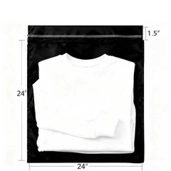 #8 24×24 Poly Mailers Plastic Mailing Envelopes Shipping Bags BLACK 300 Pieces