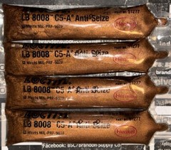 50X Loctite LB 8008 C5-A Copper Based Anti-Seize 7G Pouch Paste 51277 50 Packs