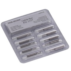 House Brand Dentistry 401004 FG #1157 Straight Dome Crosscut Carbide Burs 100/Pk
